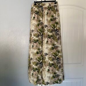 AGENCE
Lillian Wide-leg Pants In Beige